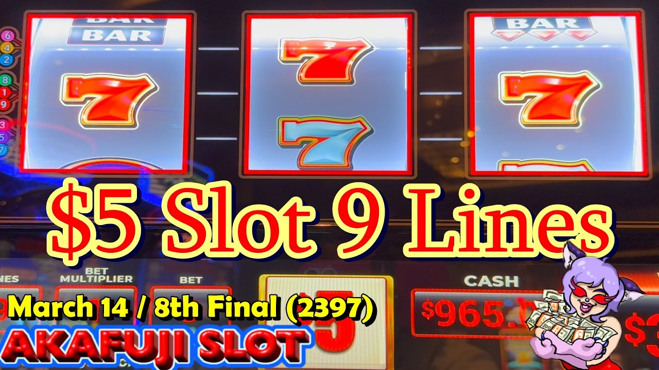 Gold Nudge $5 Slots Max Bet $45 PALA Casino