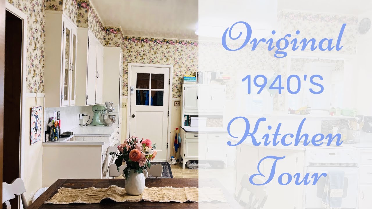 1940s Farmhouse Kitchen Tour