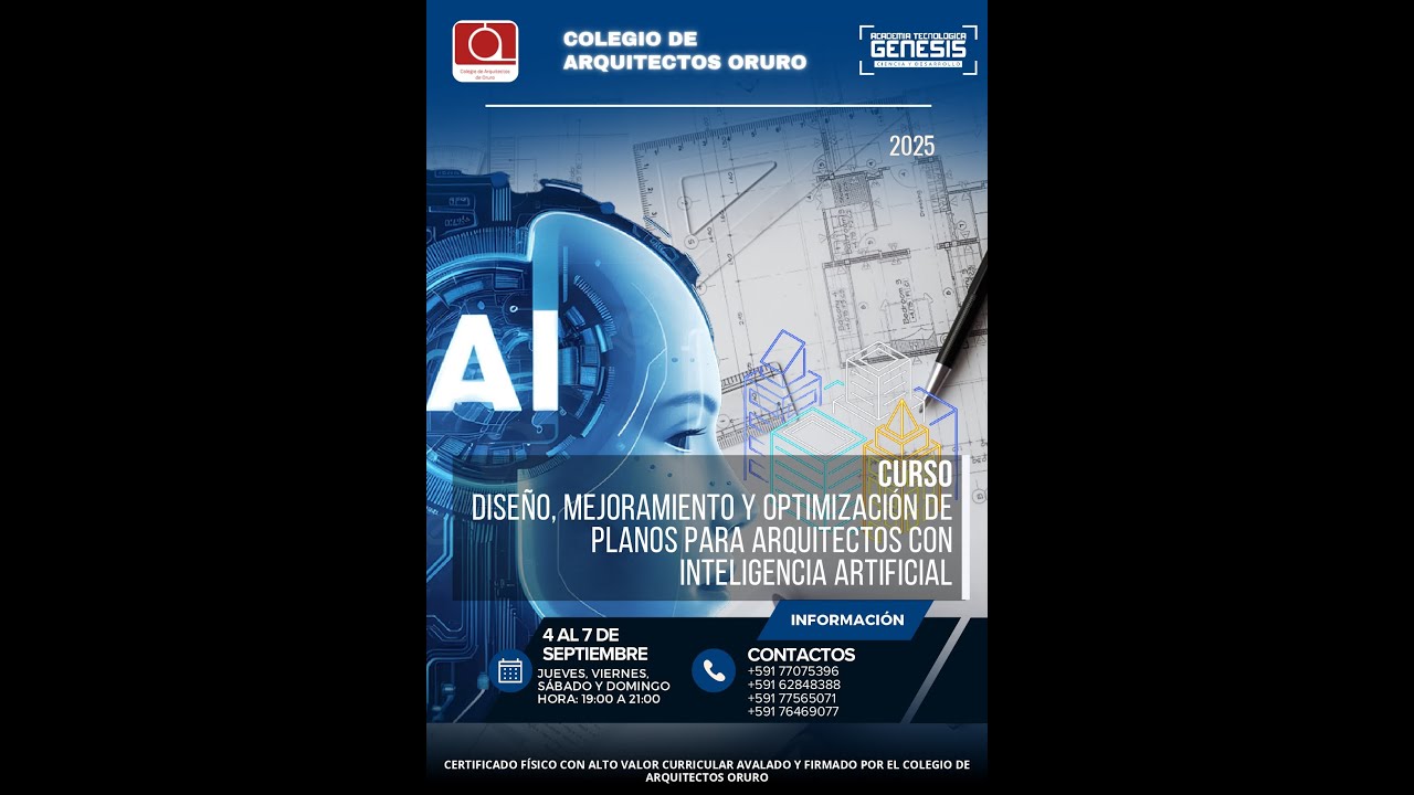 Diseño, Mejoramiento y Optimización de Planos para Arquitectos con Inteligencia Artificial