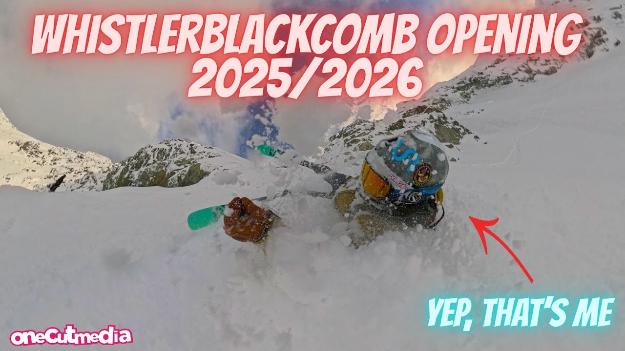 Мой день открытия в WhistlerBlackcomb, пролив в Альпы!