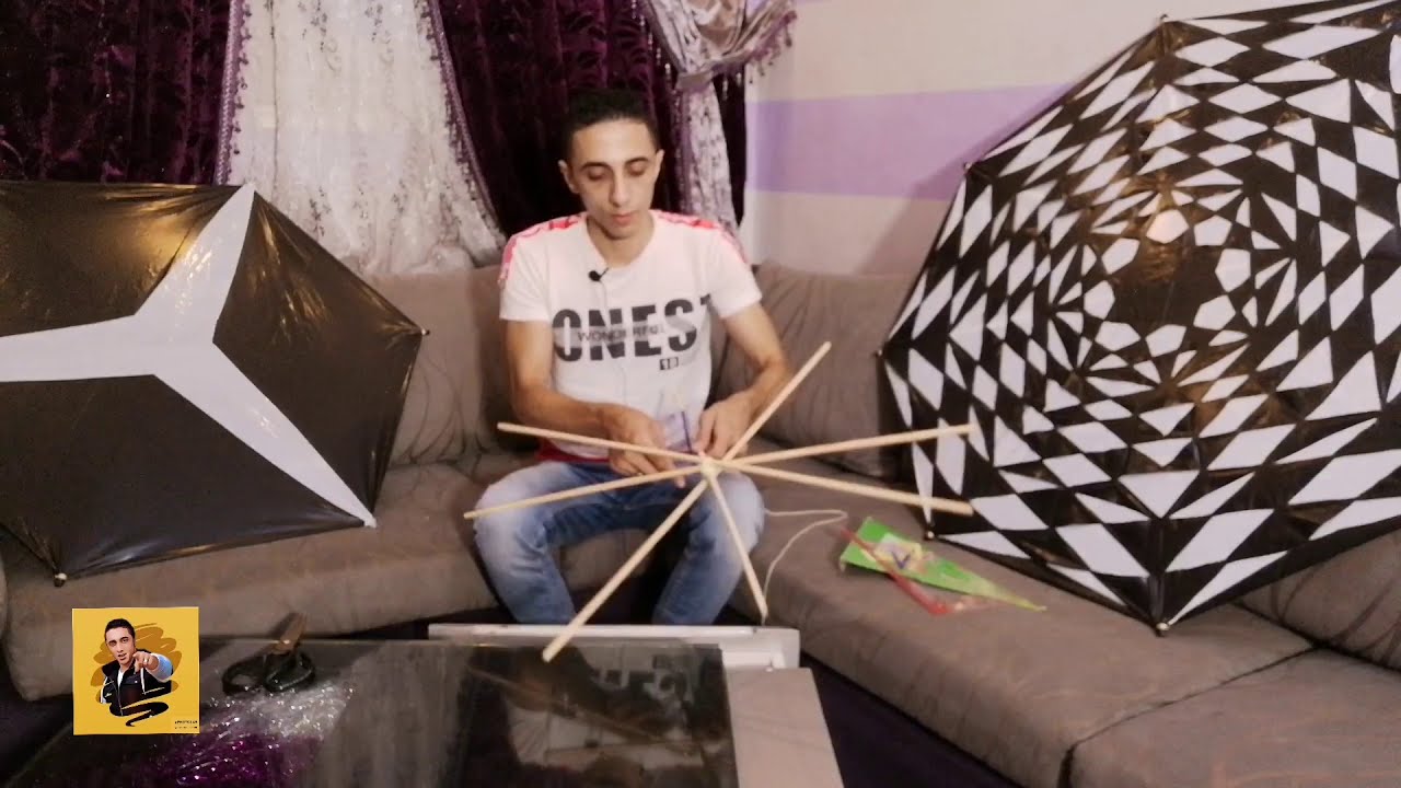 أسهل طريقة عمل طائره ورقيه بأربع بوصات