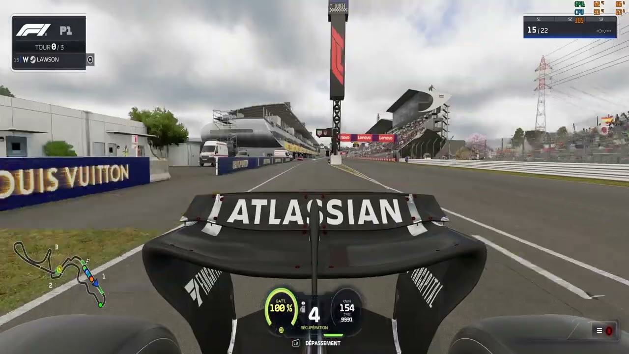 F1 25 Coop Saison 2 avec MPTV_SKEYLIREX Suzuka 03/24 Rediffusion Twitch
