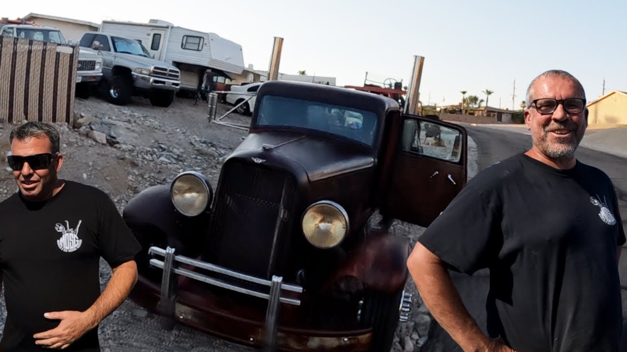 Mini Semi Truck Road Trip to California for 70 Years of Swap Meet Car Parts Ford Model T/A Junkin