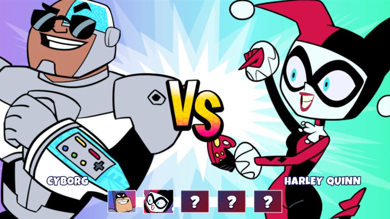 Teen Titans Go: Jump Jousts 2 - Cyborg and Harley Bring The Hijinks (CN Games)