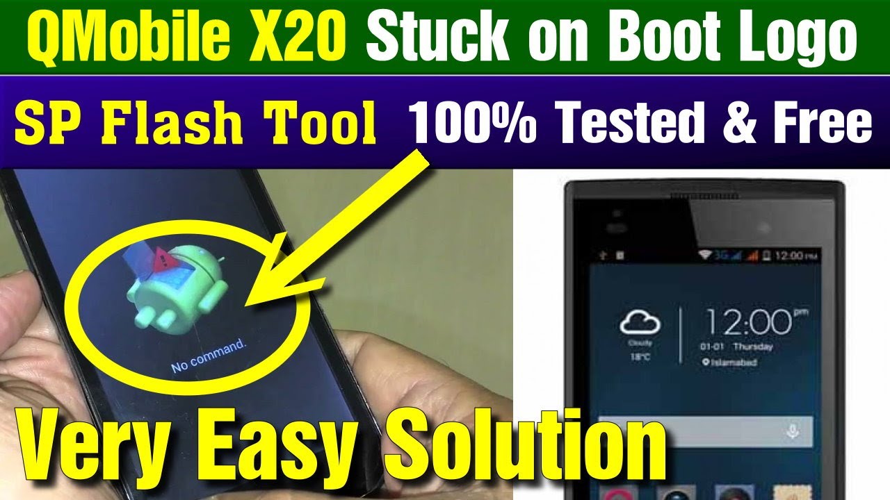 QMobile X20 Hang On Logo, QMobile X20 MT6572 Flash File, Dead Boot Recovery, Q Mobile X20 Firmware
