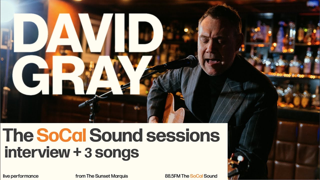 David Gray - The SoCal Sound Sessions: Live Performance and Interview with Nic Harcourt