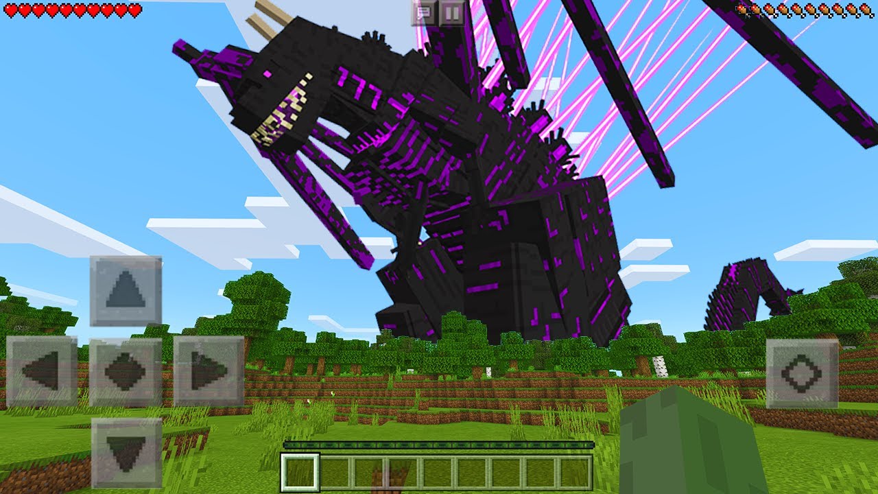I Found IRRITANT SHIN GODZILLA in Minecraft Pocket Edition...