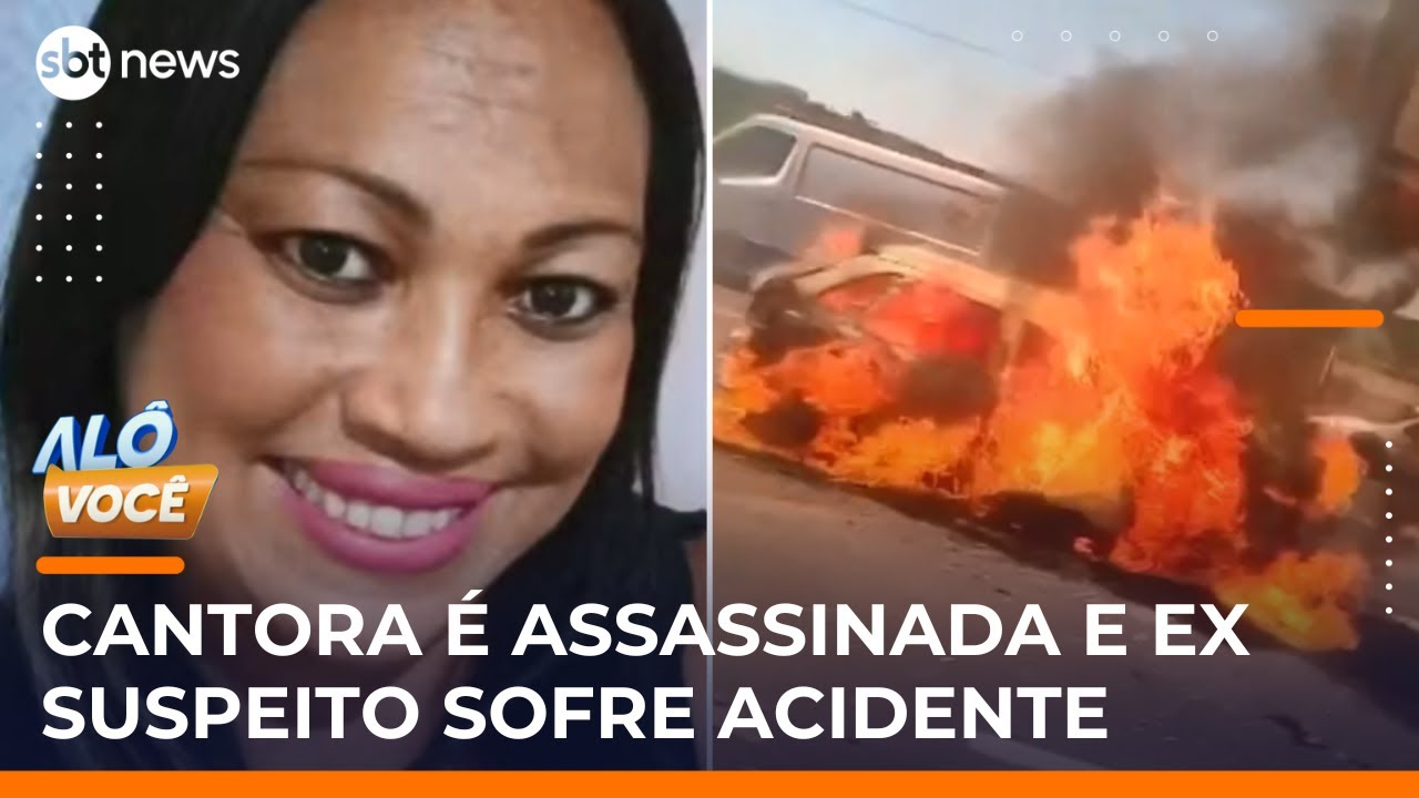 Filho encontra m&atilde;e morta no sof&aacute; de casa; v&iacute;tima era cantora e ex suspeito sofre acidente | #AloVoce