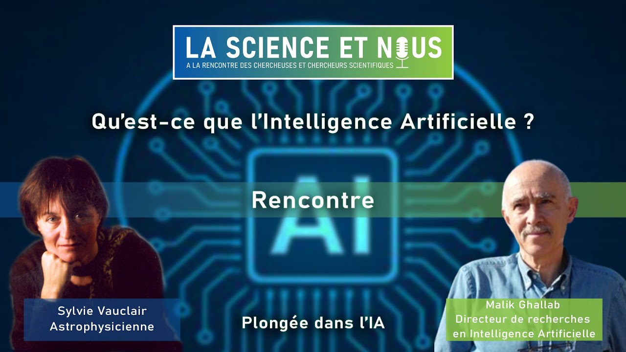 Origine et évolution de l’Intelligence Artificielle avec Malik Ghallab