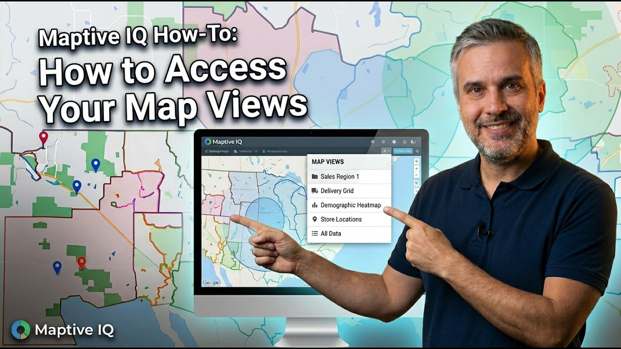How to Access Your Map Views in Maptive  | Quick Tutorial