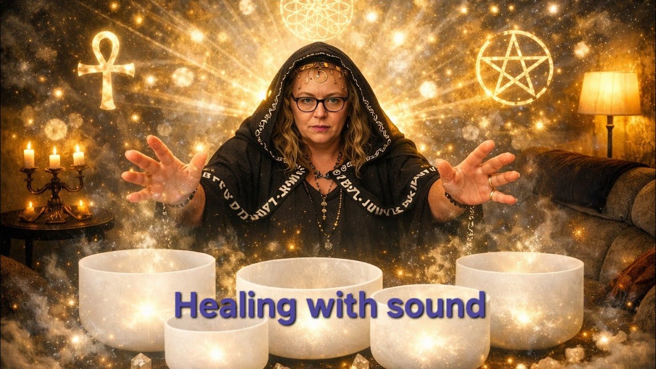 ASMR Healing With Sound Ritual you Set Your Own Intentions 🧙‍♀️🧹🌿