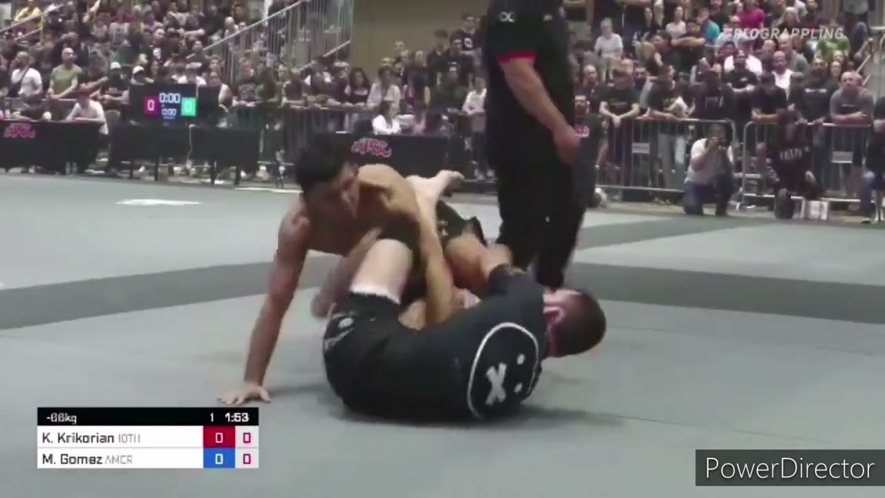 How Keith Krikorian won adcc trials with 50/50🔥🔥🦶🔒