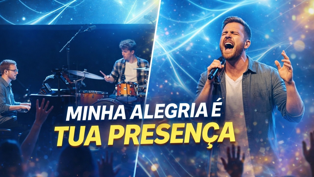 Minha Alegria é Tua Presença 🙌 Louvor Gospel 2026 / Música de Fé e Esperança / Adoração Inspiradora