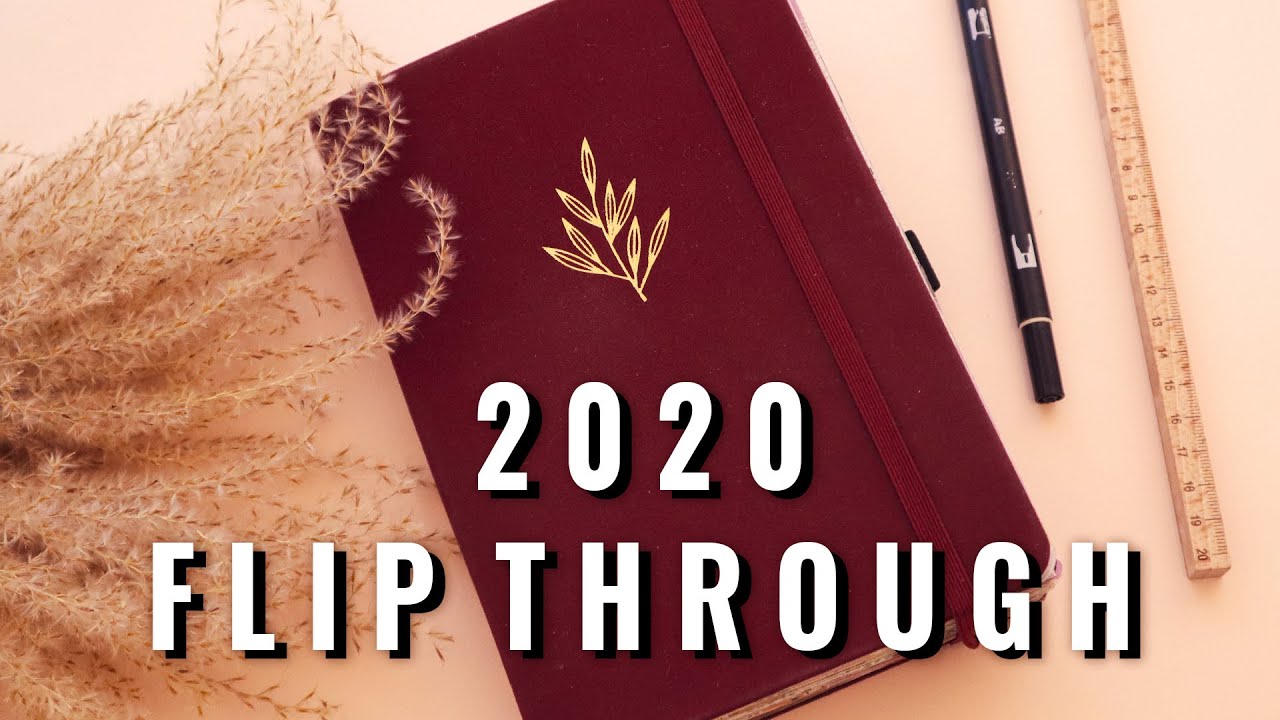 📔 2020 BULLET JOURNAL 📖 FLIP THROUGH