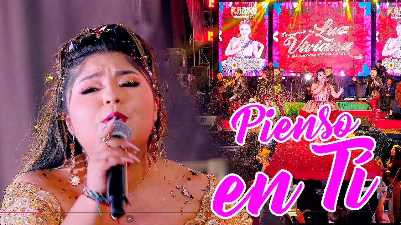 Luz Viviana - Penso  en Tí  - En Concierto (Feliz Aniversario Dulce Yoreana ) 4K ™✔