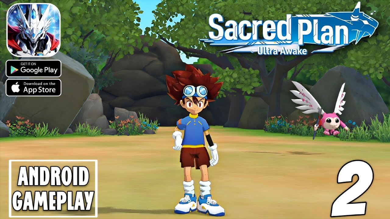 Sacred Plan: Ultra Awake - Digimon Gameplay Walkthrough Part 2 (Android/iOS)
