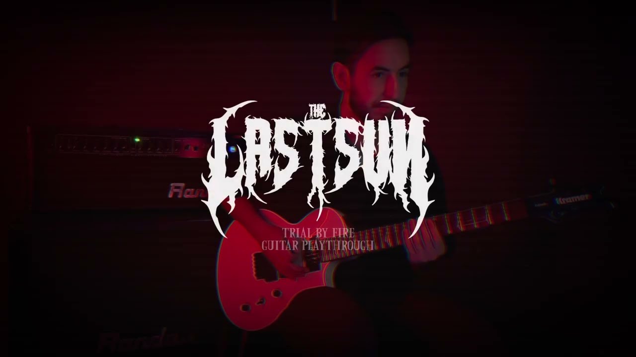 THE LAST SUN - Trial By Fire (Guitar Playthrough By Gabriel Viana)