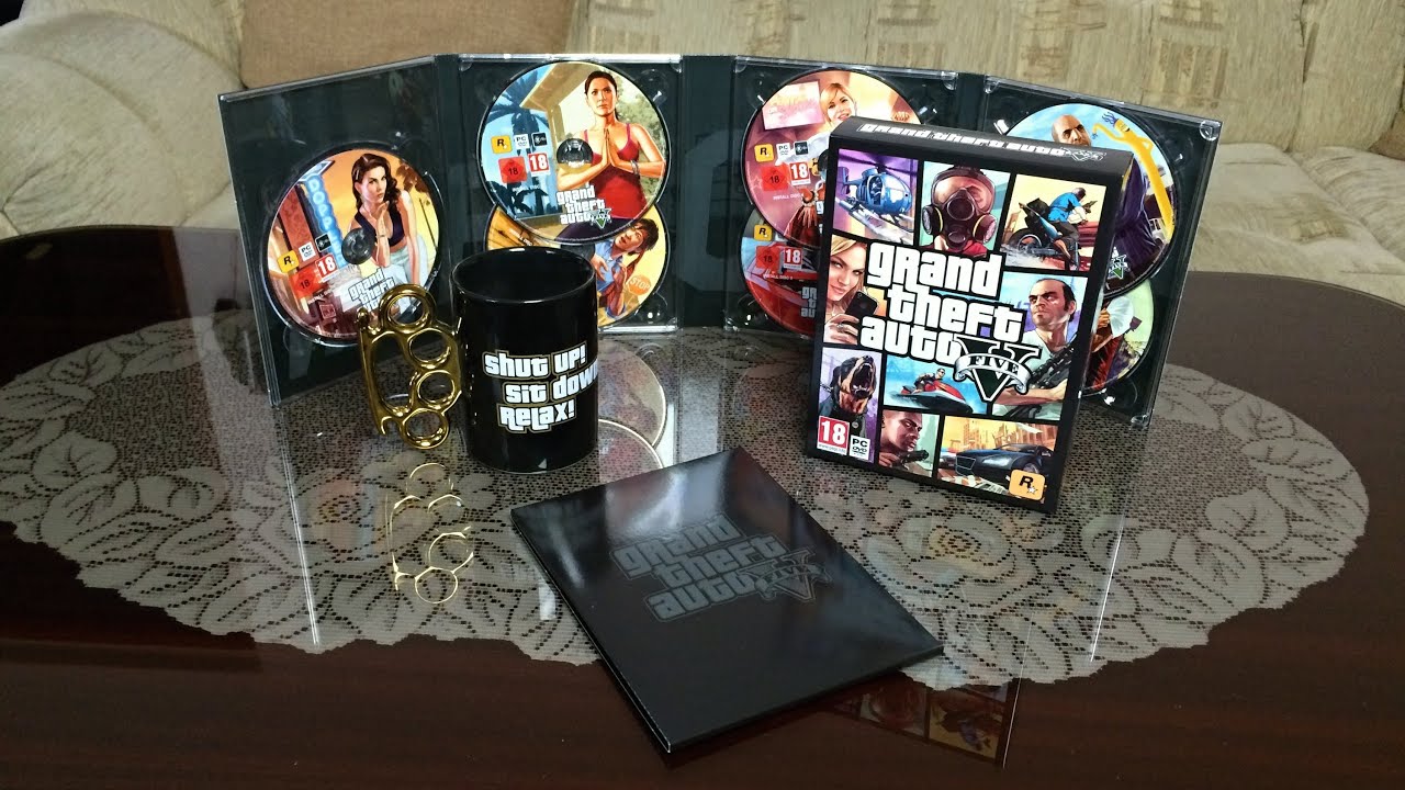 Grand Theft Auto V | PC | - rozbalení (unboxing)