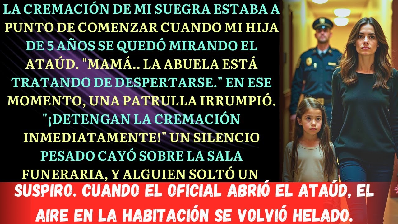 LA CREMACIÓN DE MI SUEGRA ESTABA A PUNTO DE COMENZAR... Y ENTONCES MI HIJA DIJO ESTO.#reddit #amor