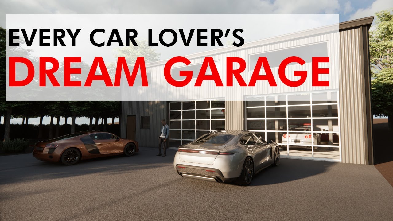 Designing Every Car Lover’s Dream Garage – Sketch to 3D Build