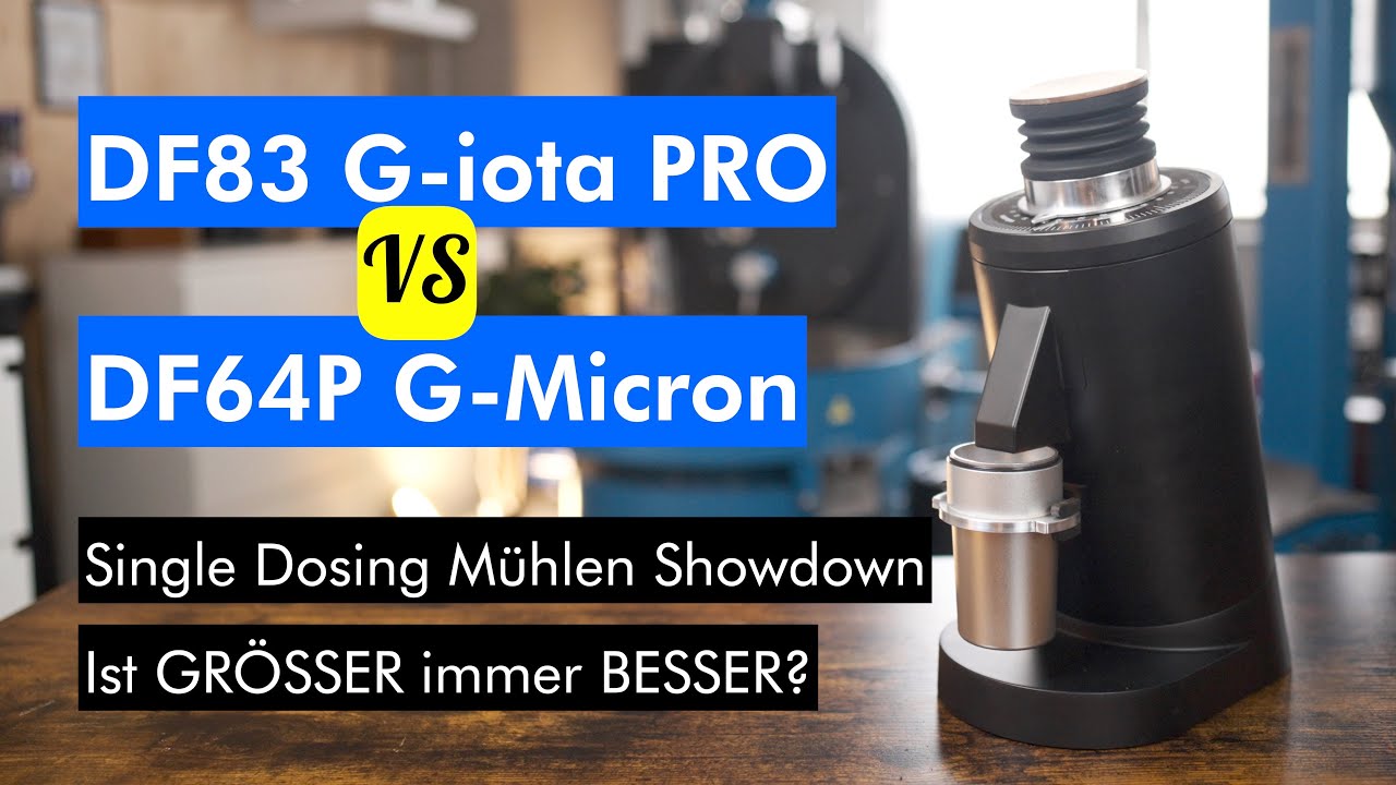 G-iota Pro DF83 - Die NEUE ultimative Single Dosing Mühle?