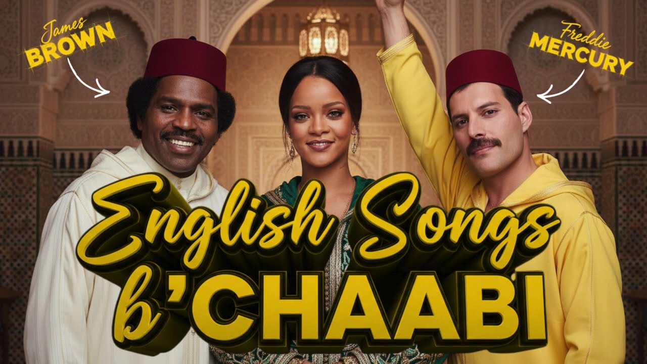 English Classics in Moroccan Chaabi 🇬🇧🇲🇦  Coldplay, Queen, Rihanna Remix