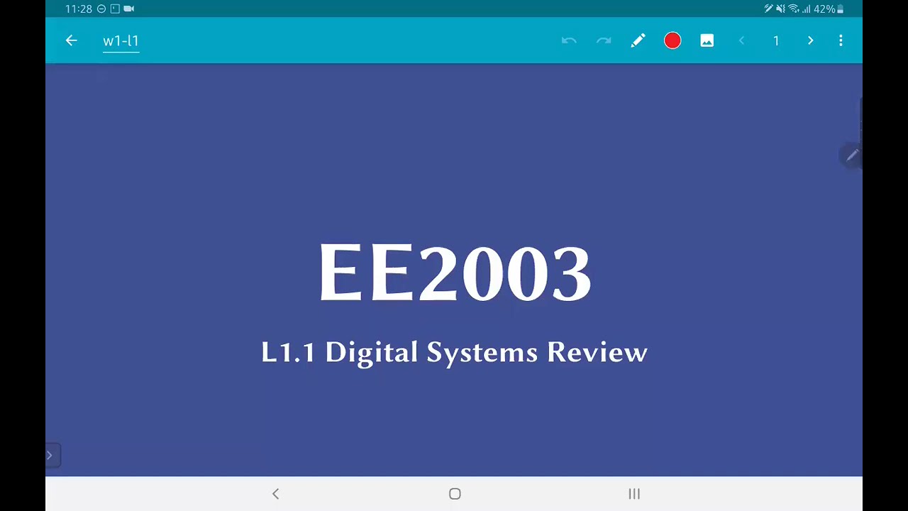 L1.1b - Digital Systems Technology