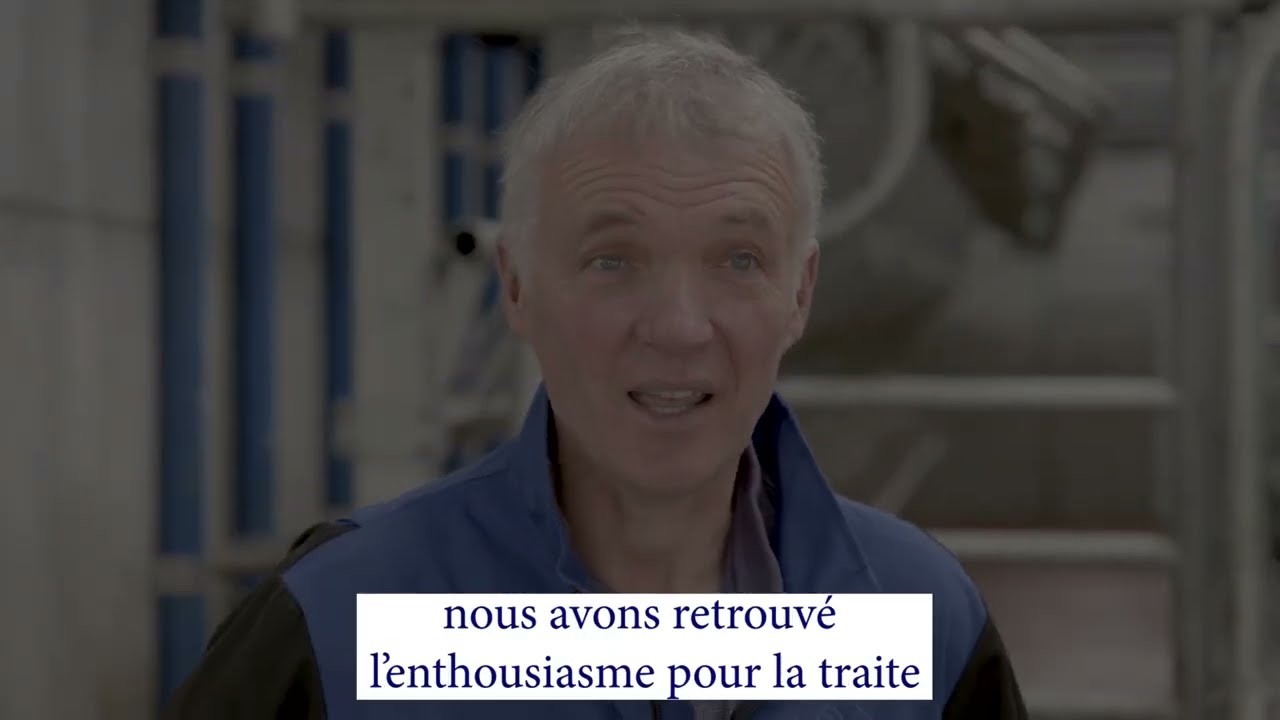 T&eacute;moignage P100 salle de traite par l'arri&egrave;re