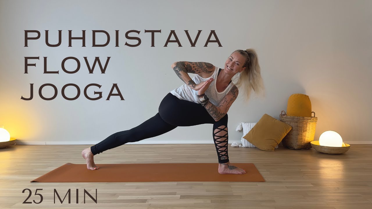 25 Minuutin Puhdistava Flow Jooga