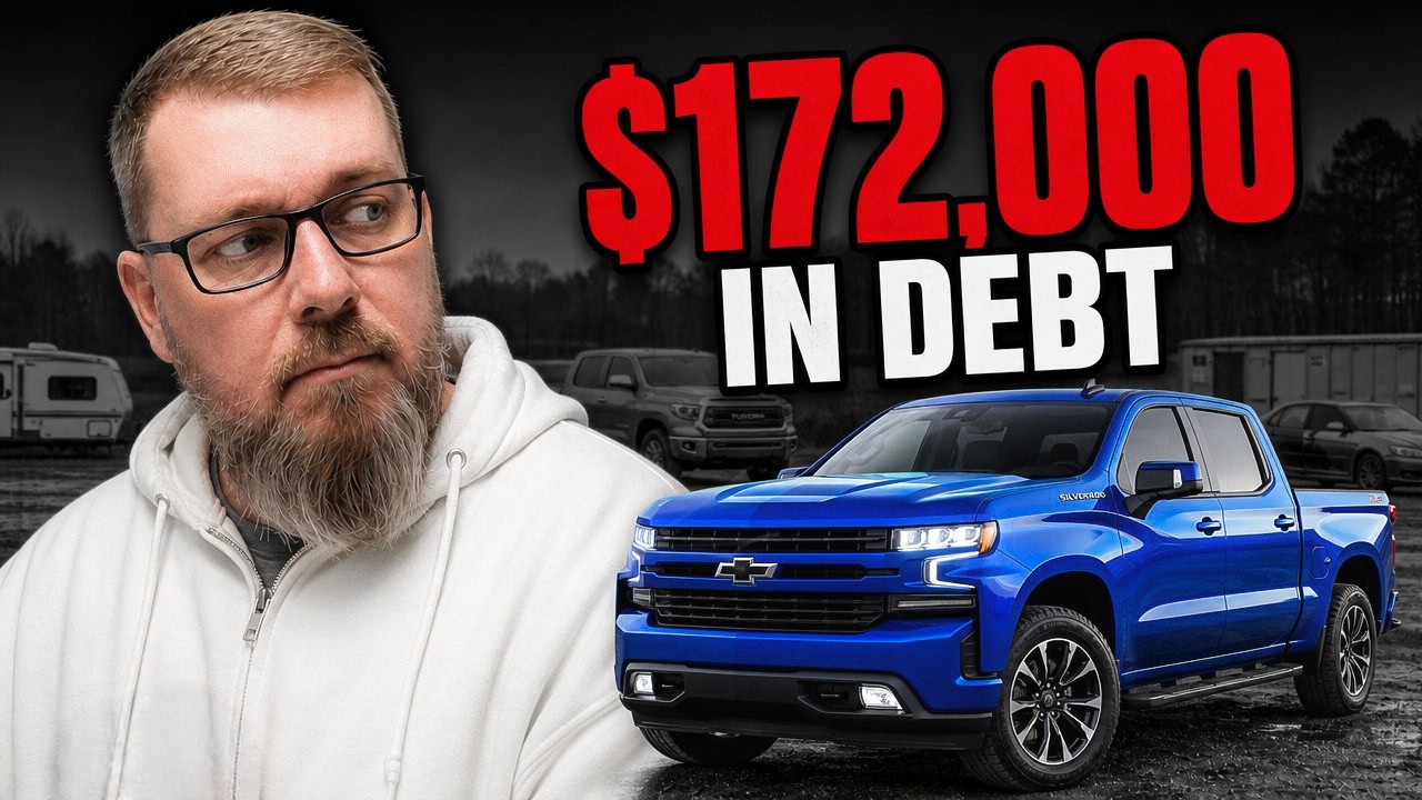 He Financed 5 Vehicles&hellip; Now He's $172,000 In Debt!!