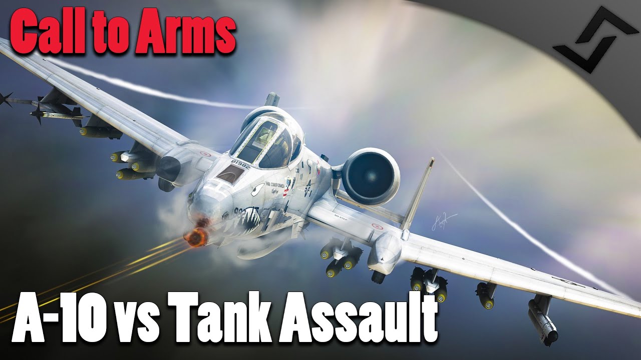 Call to Arms - A-10 Warthog vs Tank Assault - Plane Gameplay & Cold War Mod