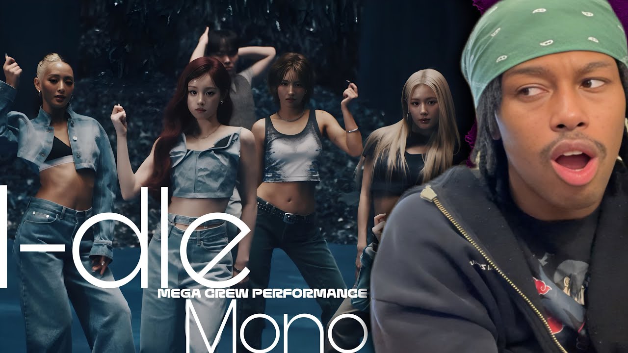 i-dle (아이들) 'Mono (Feat. skaiwater)' Mega Crew Performance Video/🔥REACTION