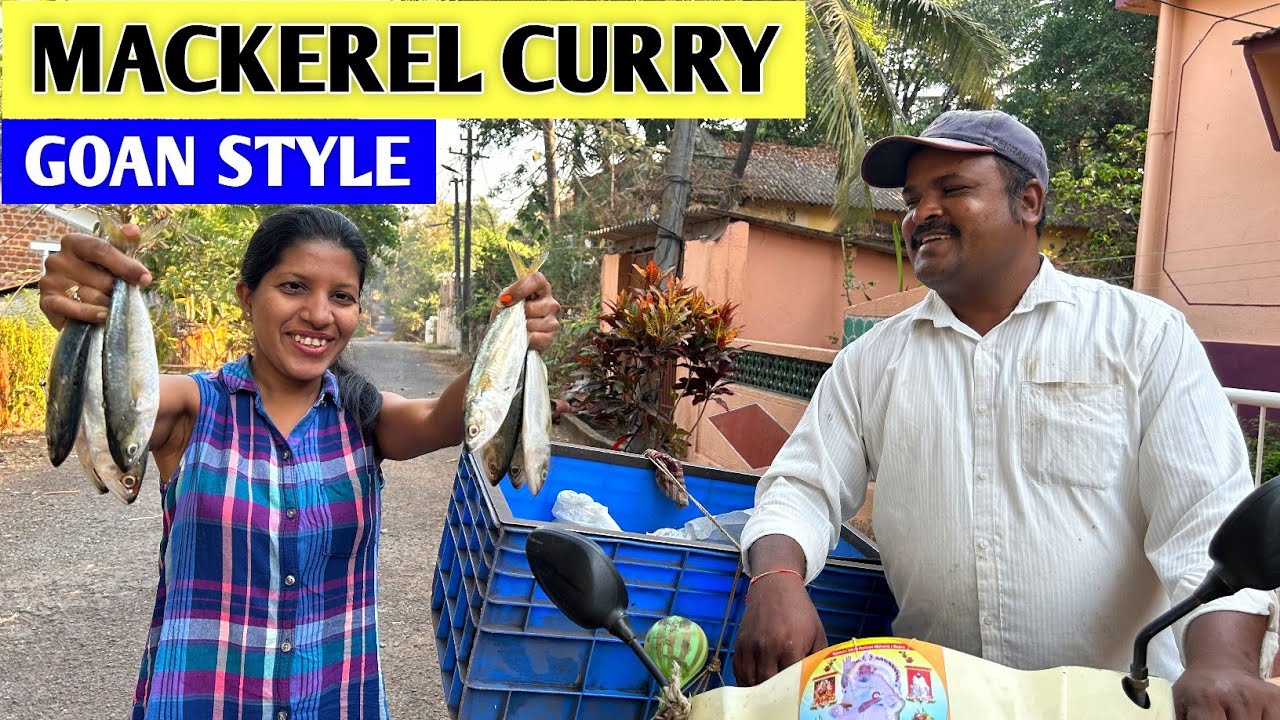 Goan Style Mackrel Curry | बांगड्याचे हुमण | Bangda Curry | Goan Couple
