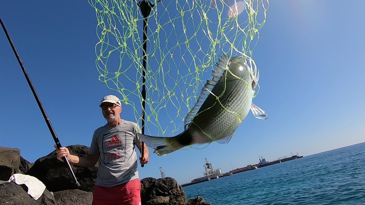 PESCARE CON LA CANNA FISSA: Come Preparare la Lenza con 2 Ami + Pesca alle Occhiate e alle Salpe