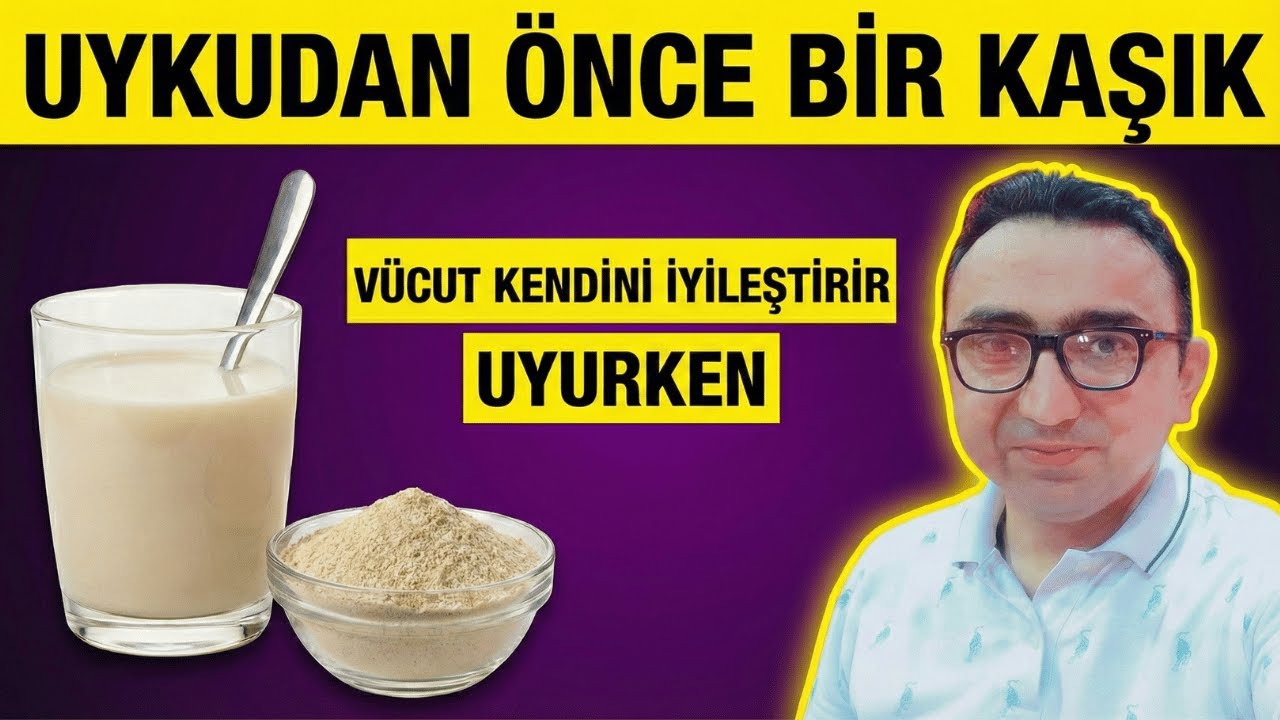 Yatmadan önce 1 kaşık alın ve vücudunuzu hızla iyileştirin!