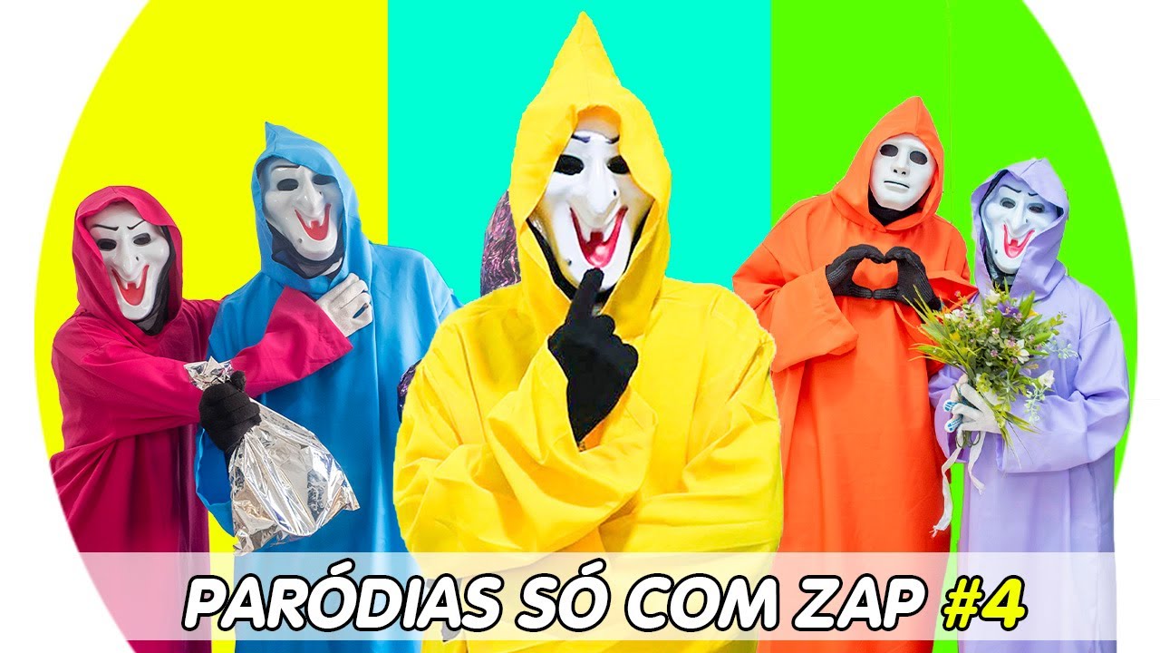 PARÓDIAS SÓ COM ZAP #4 🎵 Momô & Pablito