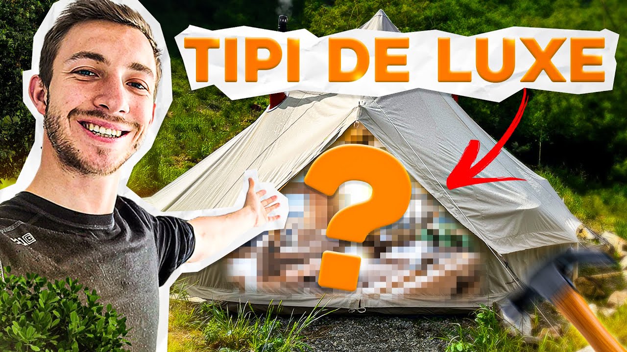 J'aménage mon TIPI et ça ne RIGOLE PAS... | LeRefuge#8 & Boxio