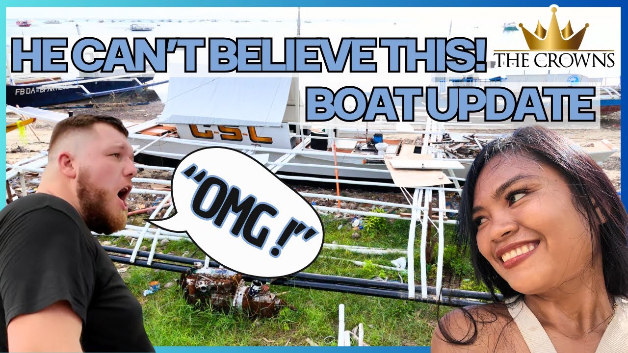 Surprising Andre with a new boat! He Is Shocked! 😱🚤 / The Crowns Vlog
