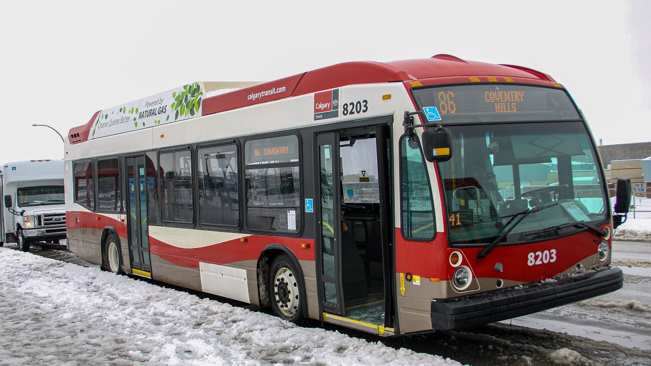 Calgary Transit 2013 NovaBus LFS CNG - 8203