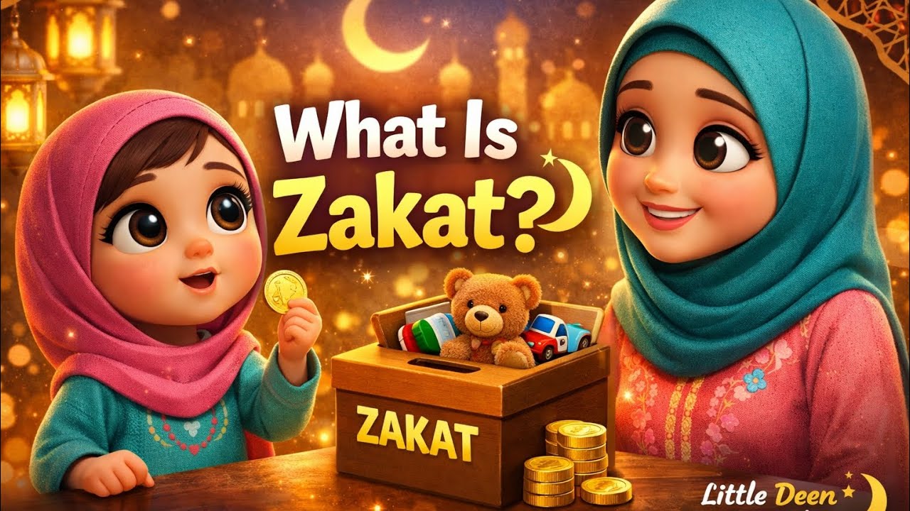 What Is Zakat? 🌙 | Beautiful Islamic Story for Kids | Little Deen Tales Ep 2