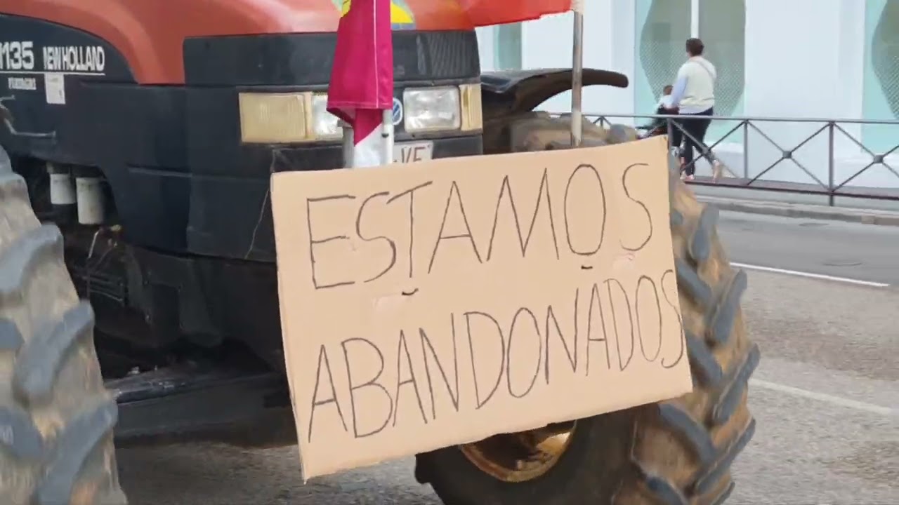 Tractorada en Guadalajara: agricultores recorren la ciudad