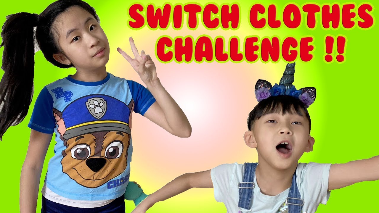 Siblings Switch Clothes Challenge