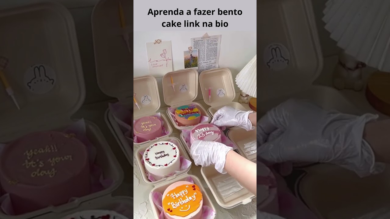 como fazer bolo bento cake