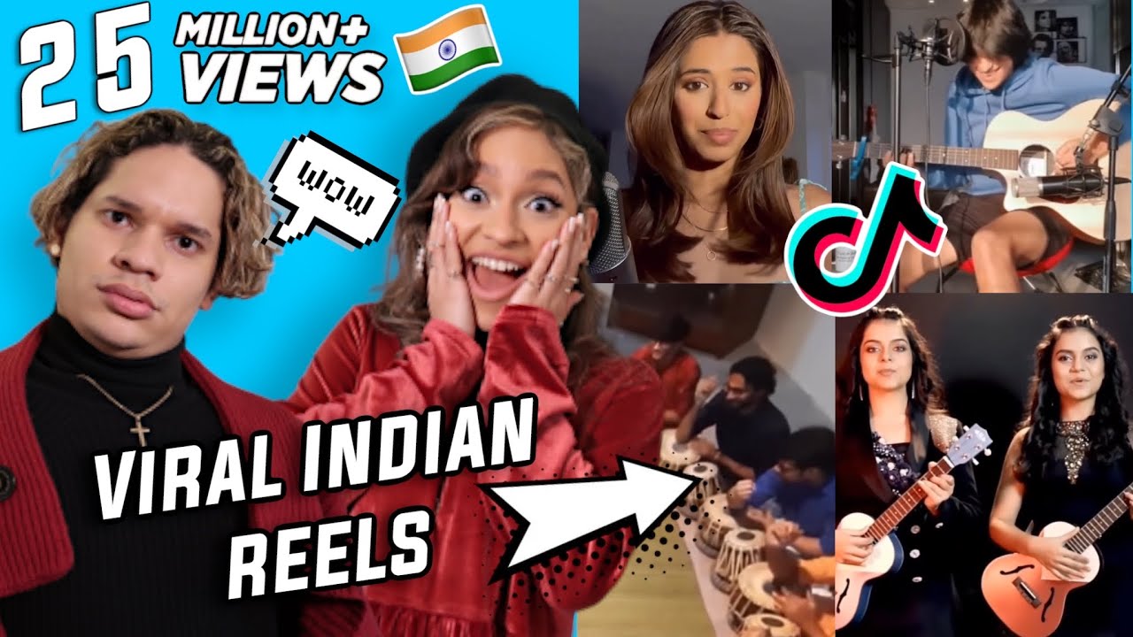 Her Voice is DREAMY 😍 Latinos react to Viral Indian Reels/TikToks | Vol. 9