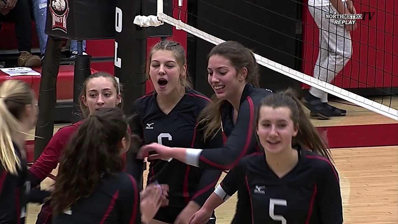 Volleyball: #3 Stillwater vs #2 Centennial 4AAA S-F, 10.28.19
