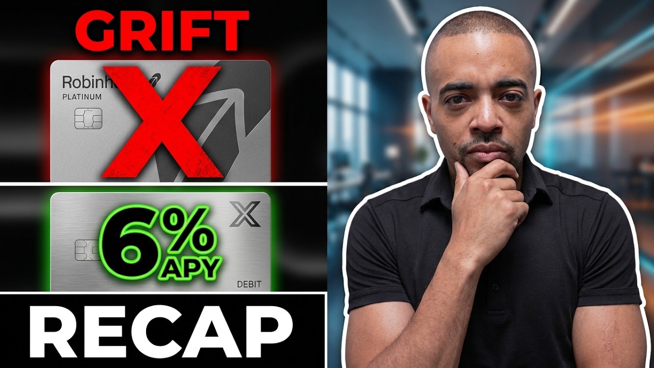 Robinhood Platinum Card Grift + Elon's X Money - Weekly Recap
