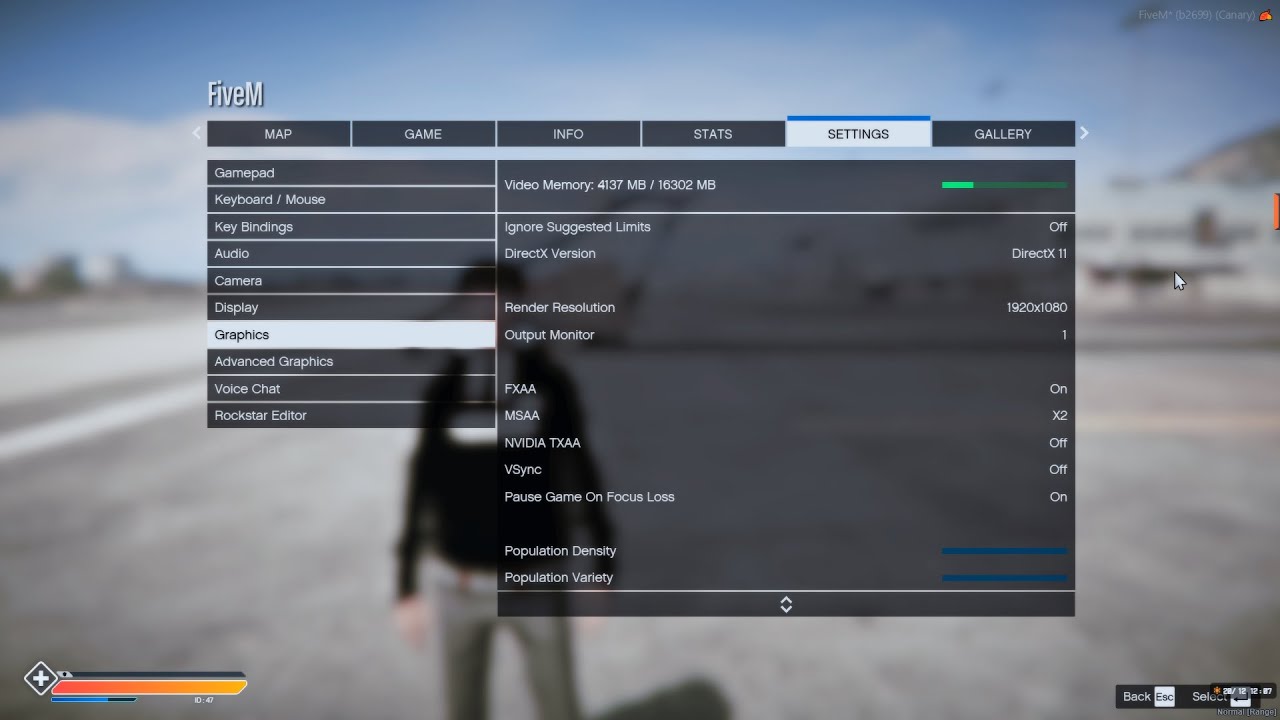 เเจก + เเนะนำอธิบาย Setting ในเกม + Nvidia + Citizen.fx ที่ผมใช้ล่าสุดให้เหมาะกับทุกสเปคคอม