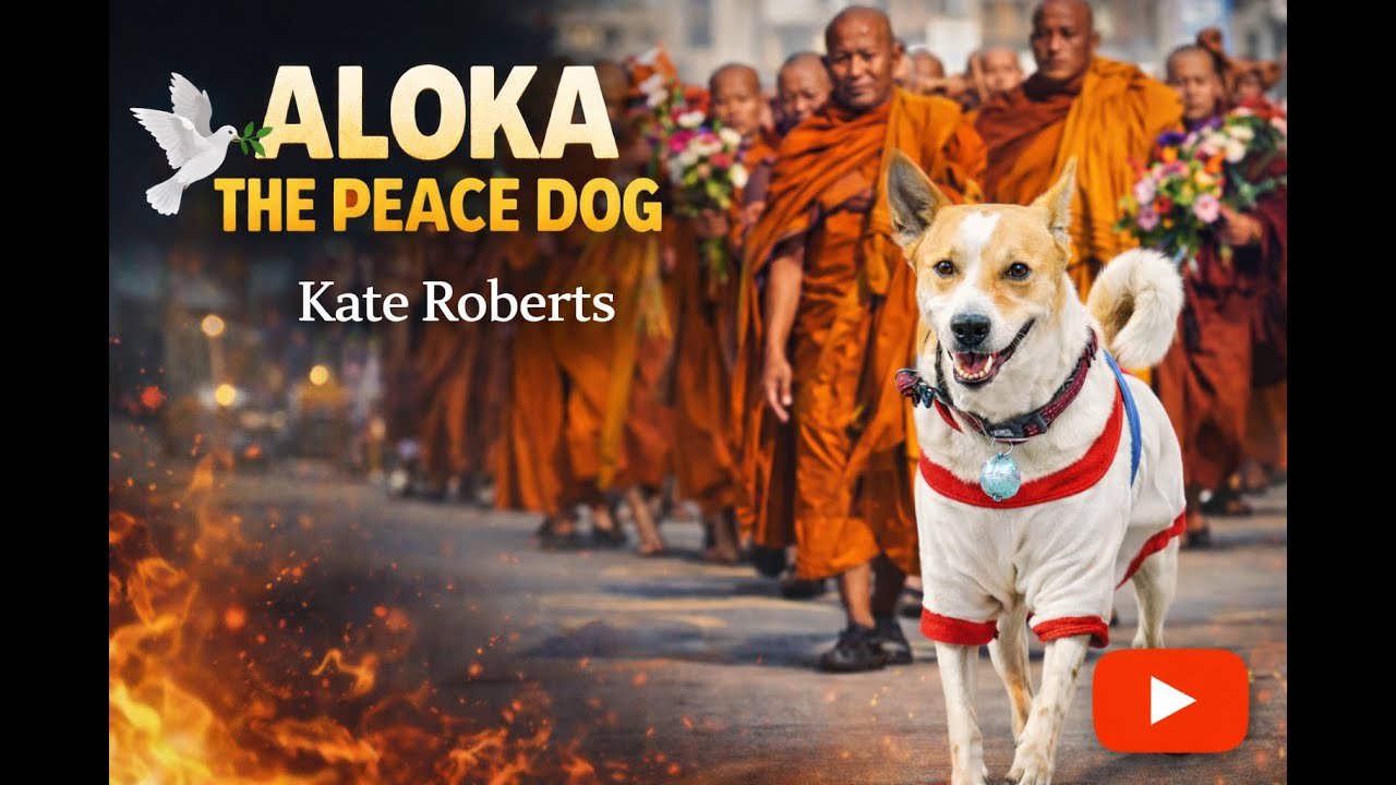 ALOKA The Peace Dog by Kate Roberts The Heartwarming Story #Aloka #usa #peacewalk