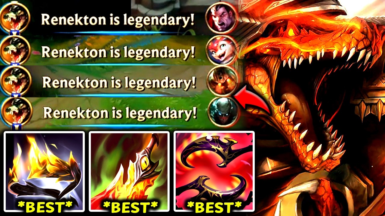 RENEKTON TOP 100% BEATS ALL S+ TIER TOPLANERS TOO EASY! 👌 2026 Renekton TOP Gameplay Guide