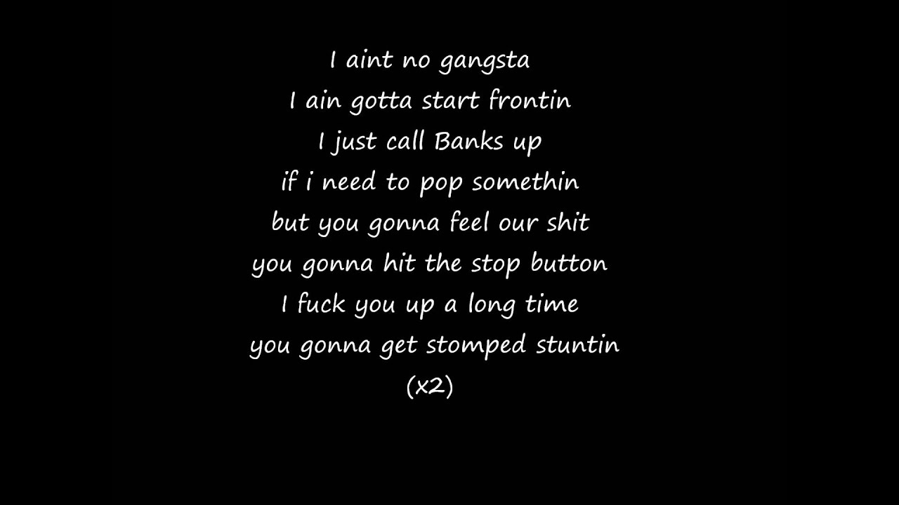Eminem- Wanksta Lyrics